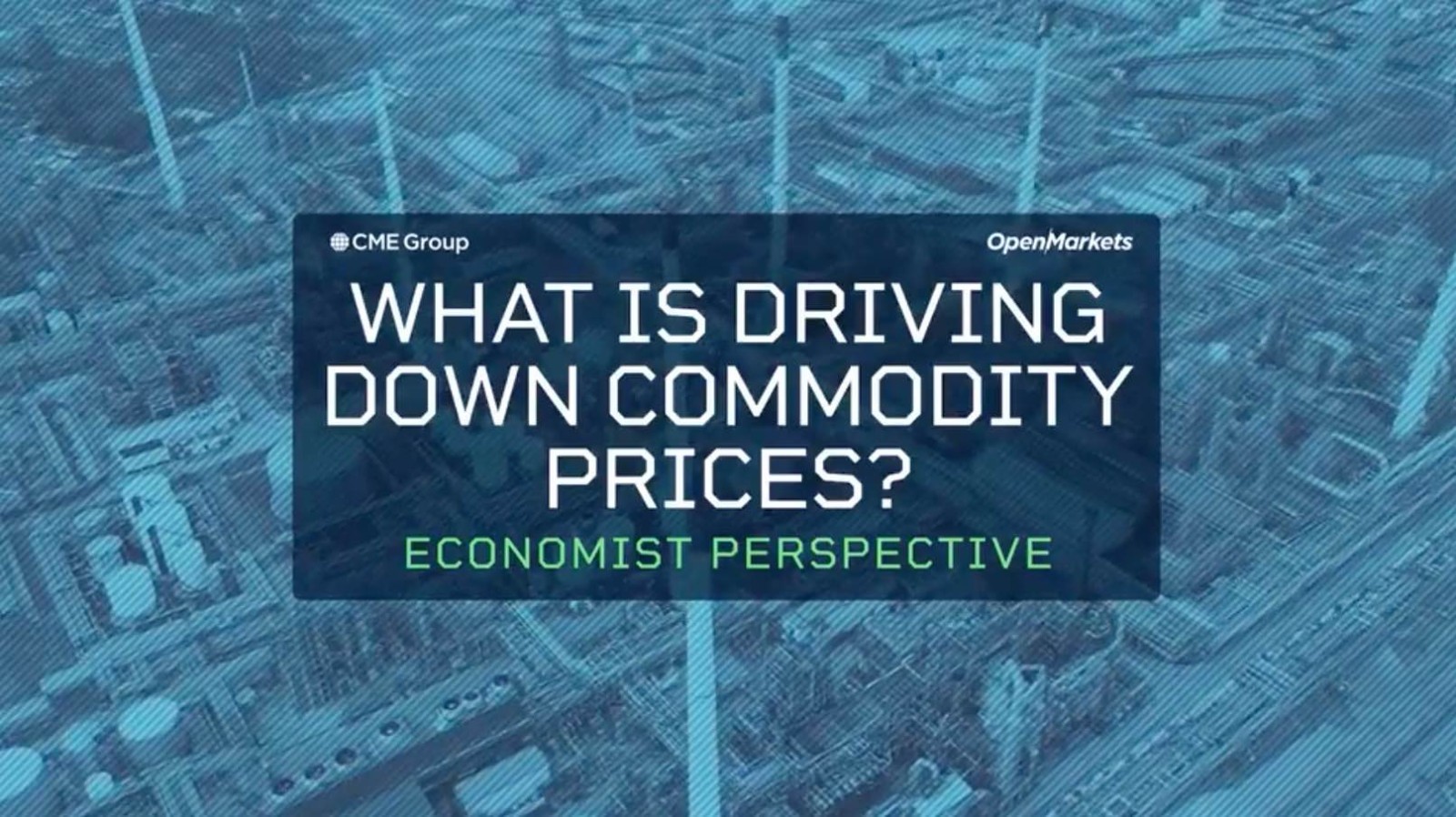 中国经济逆风导致大宗商品下跌